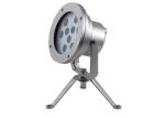 DC12V DC24V 9pcs CREE 3W LED 27W RGB 3 in1 LED Underwater Light Spotlight