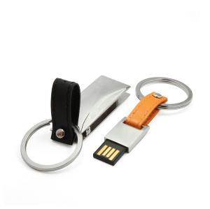 Quality Promotional Gifts Leather USB Flash Drives with Logo-Printing wholesale