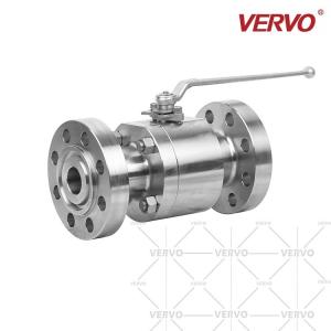 Quality DN32 Ball Valve Fire Safe API607 Ball Valve Forged Stainless Steel F304 Flange Ball Valve 1 1/4 Inch Ball Valve wholesale