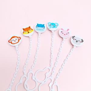 Quality PP Sleeping Baby Sucking Pacifier Chain Silicone Baby Soother wholesale