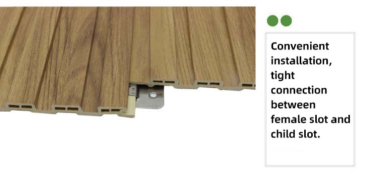 Customized Size PWC Wall Paneling Plastic Sheet de PVC Efecto Madera for SPC Wall Panel