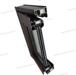 Windproof Balcony Aluminum System Windows Heat Insulation Door Profile