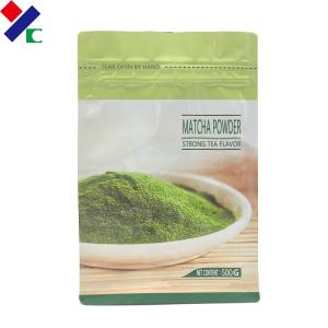Quality ISO 250g 500g 1kg Flat Bottom Bag With External Zipper wholesale