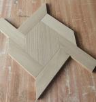 Shaped Oak Parquet Flooring, Hexagon & Trapizium Parquet, Unfinished