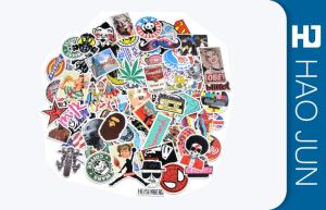 Quality Big Bang Vinyl Personalized Adhesive Stickers / Custom Decal Stickers wholesale