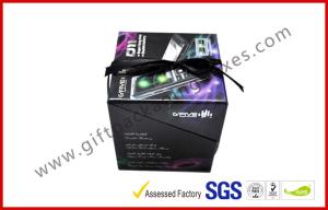Quality Magnetic Flatable Gift Packaging Boxes , Promotion Greyboard Boxes for Watches / Jewelry wholesale