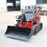 Skid Steer Diesel Loader With Bucket and Different Attachments Rated Pressure of