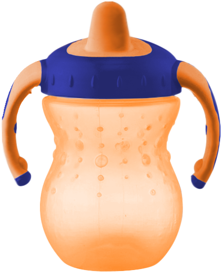 Custom Size Baby Feeding Bottles With Handle 49 X 37 X 63cm For Toddler Training