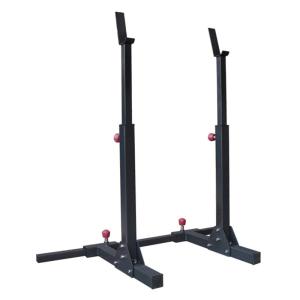 Quality Weightlifting Fitness Full Gym Equipment Power Half Adjustable Squat Rack wholesale