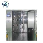 Stainless Steel 1200kg Portable Air Shower Room 2.2kw