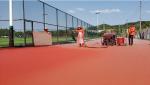 High Glue Content Polyurethane Athletic Track Full-PU Material For Cement