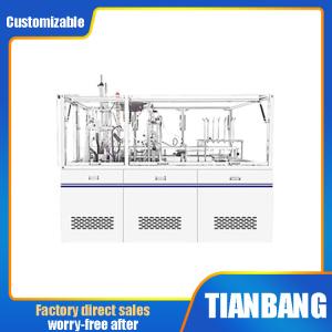 Quality CHJ-E Automatic Intelligent Multi Grid Lunch Paper Box Forming Machine wholesale