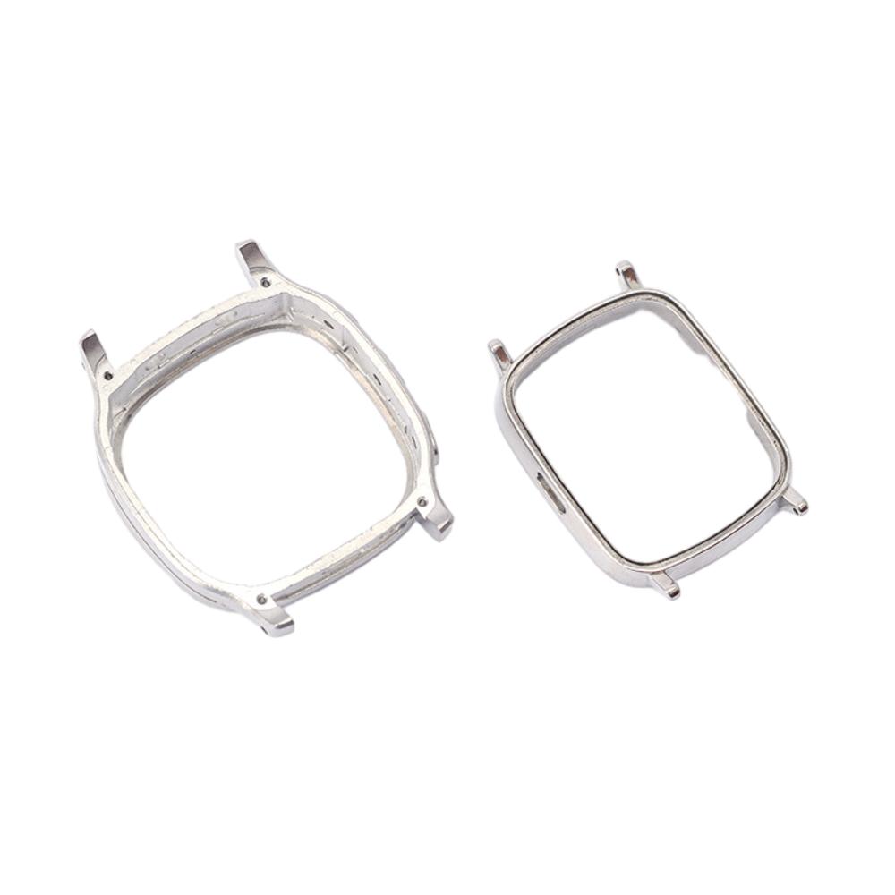 Square Buckle Bag Jewelry Parts with PVD Golden Plating and Tempering Heat Treatment