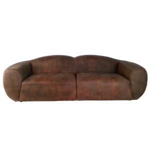 Quality Light Brown 127cm 2 Seater Bean Bag Sofa For Adults wholesale
