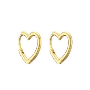 Quality Stainless Steel 18k Gold Jewelry Contemporary Round Women Men Gold Hoop Earrings wholesale