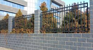 Quality OEM Wrought Iron Balcony Railing Hot Dip Galvanize Powder Coating Finish wholesale