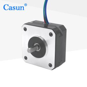 Quality China hybrid Short Body Nema 17 Bipolar Stepper Motor 20mm body 0.8A 100mN.m DIY CNC Extruder wholesale