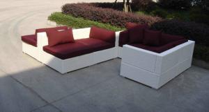Quality 6pcs PE wicker sofas wholesale