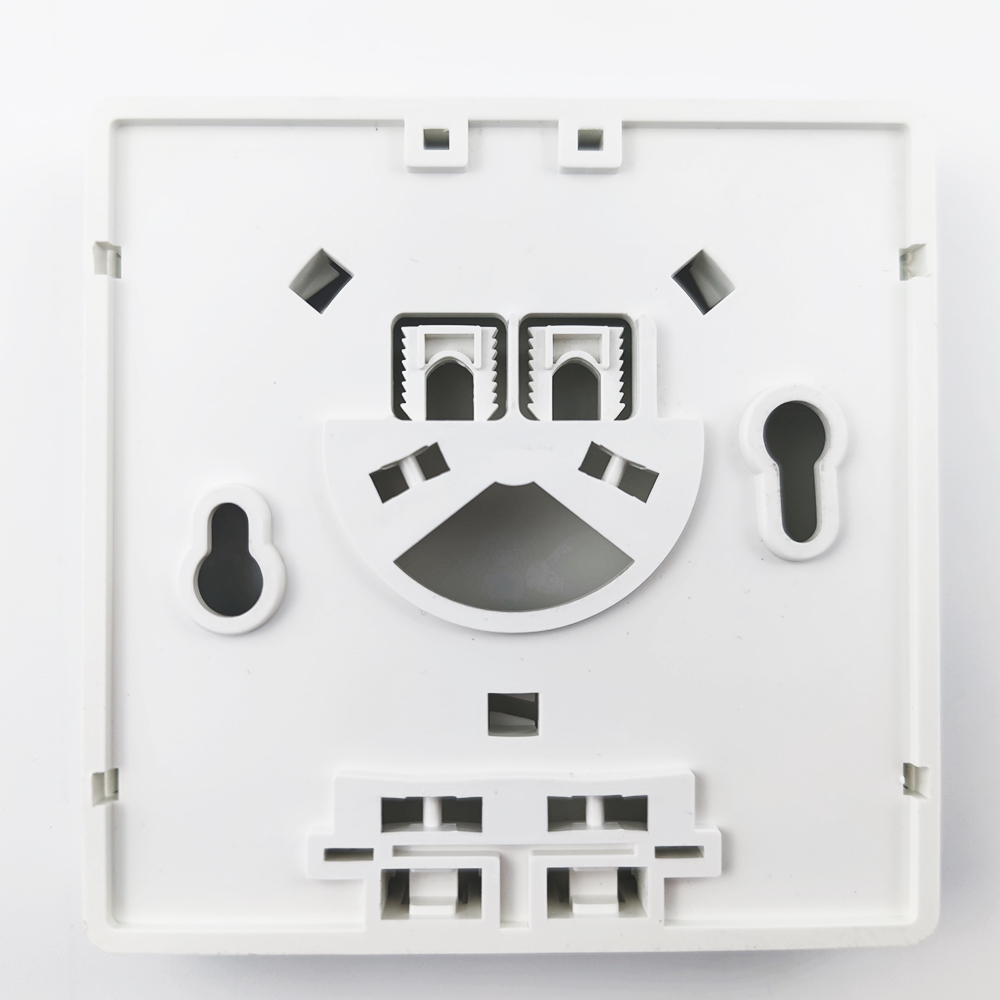 114*85*21mm FC/UPC Plastic Fiber Optic Faceplate Socket Panel for Indoor Network FTTH