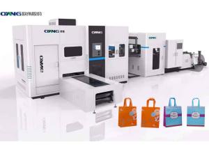 Quality Efficient Productivity Non Woven Carry Bag Making Machine 380 V 50 Hz 3 Phase wholesale