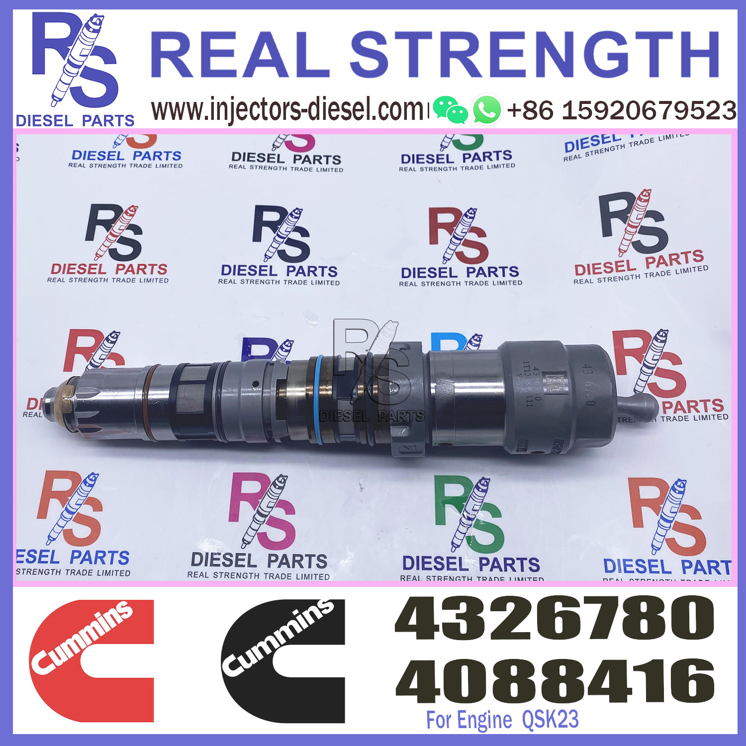 CAT Series oil pumps and injectors