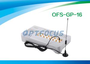 Quality H.323 16 Channel SIP VOIP GSM Gateway White 500g 1 lb with Internal Attenna wholesale