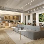 Water Absorption 0.5% Indoor Porcelain Tiles 12mm Thickness Easy Maintenance For