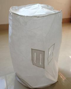 Quality household nonwoven storage box with clear name card pocket wholesale