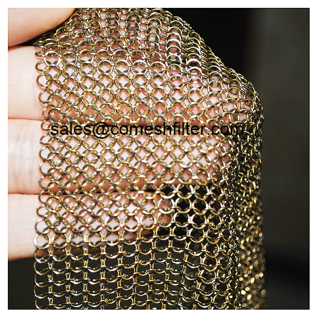 Stainless Steel Ring 12mm Decorative Wire Mesh