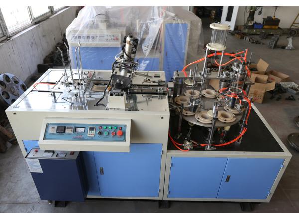 Full Automatic Professional Paper Cup Sleeve Machine , Paper Cup Jacketing