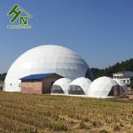 Diameter 35m Plastic Big Igloo Dome Tent 800-1000 Person Restaurant