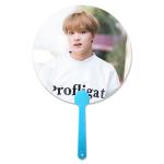 17x17cm Flip 3D Lenticular Hand Fan Korea Star For Kpop Idol