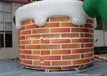 10m Big Inflatable Holiday Decorations / Blow Up Father Christmas