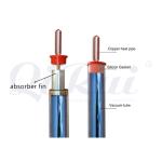 Max. Capacity 200L Glass Vacuum Tube Collector Components Rooftop Passive Termas