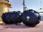 1.5m*3m Marine Pneumatic Rubber Fenders Natural Rubber Reinforcement