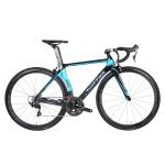 Black Aluminum Road Bike 700C Wheel Size 14kg Single Gross Weight