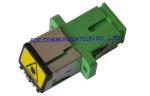 Plastic FTTH networks Optical Fiber Adapter SC Shuttered Adapter