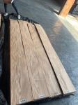 Thick 0.50MM Red Oak Wood Veneer Crown Cut Door A Grade For Interior Decoration