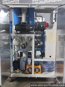 Quality 4000L/H Aluminum Enclosure Shield Dehydration Vacuum Transformer Oil Purifier wholesale