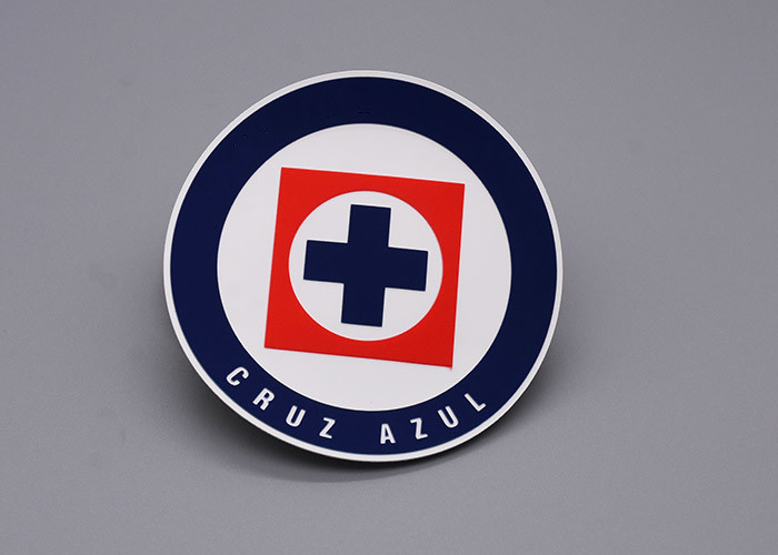 Garments Customised Silicone Heat Transfer Labels With 3 Colour Logos