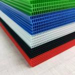 2mm Fluted Polypropylene White Corrugated Plastic Sheet 2100*1200mm