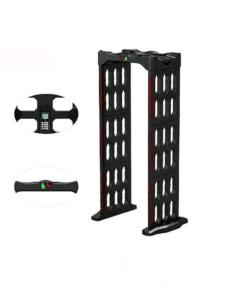 Quality 6 zones portable water-proof walkthrough metal detector wholesale