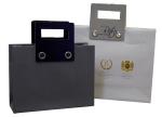 Brown 400g Avenue Rectangle Special Paper Carrier Bag With Cardboard Handle