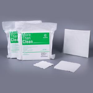 Quality Disposable Cleanroom Microfiber Wipes 9x9 Inch 230g Soft Cleaning Wipes Laser Cut Edge wholesale