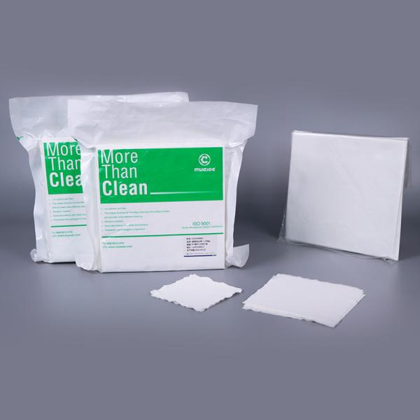 Disposable Cleanroom Microfiber Wipes 9x9 Inch 230g Soft Cleaning Wipes Laser