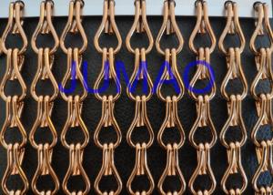 Quality Magic Strong Aluminium Chain Screen , Ceiling Drape Coloured Aluminium Chain wholesale