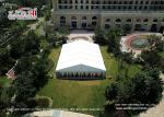 300 People Clear Span Aluminum Luxury Wedding Party Tent / Large Outdoor Tents