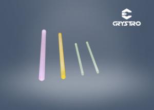 Quality Yttrium Aluminum Garnet Laser Rods Nd YAG Single Crystal Dia 8mm wholesale