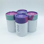 Custom Elegant Biodegradable Kraft Paper Tube Packaging Box For Menstrual Cup