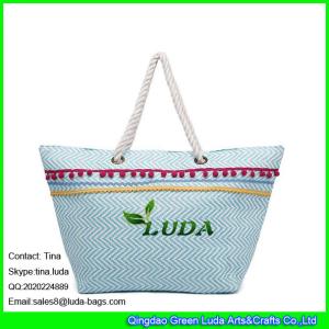Quality LUDA korea fashion ladies handbag paper straw beach handbags trendy laides handbags wholesale